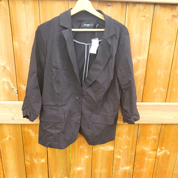 Torrid Size 2 Fitted Stretchy Blazer with 3/4 Sleeves - Picture 1 of 6